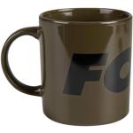 Tasses à café Fox vertes en céramique 350 ml 