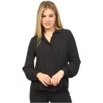 Chemises Fracomina noires à manches longues à manches longues Taille XS classiques pour femme 