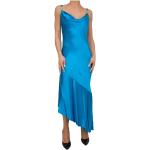 Robes de soirée Fracomina bleues en viscose Taille XS pour femme 