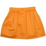 Minijupes Fracomina Fracomina mini orange en polyester Taille 16 ans pour fille en promo de la boutique en ligne Yoox.com avec livraison gratuite 