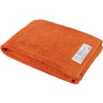 Serviettes de bain orange 70x140 