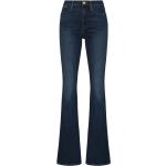 Jeans évasés Frame Denim bleus en lyocell délavés éco-responsable W24 L29 pour femme 