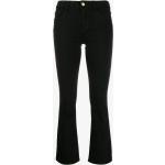 Jeans slim Frame Denim noirs en coton mélangé W25 L28 pour femme 