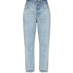 Jeans droits Frame Denim bleus délavés W24 L29 classiques pour femme 