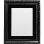 FRAMES BY POST Cadre Photo Style Shabby Chic, Plastique, Noir, 30 x 30 cm Image Size 8 x 8 inches