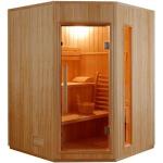 Saunas infrarouge France Sauna marron en épicéa inspirations zen éco-responsable 2 places 