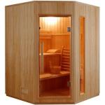 Saunas infrarouge France Sauna marron en épicéa inspirations zen éco-responsable 2 places 