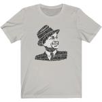 Frank Sinatra, Rat Pack, Come Fly With Me, Jazz, Calligram Unisex Jersey Short Sleeve Tee