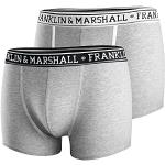 FRANKLIN & MARSHALL Boxer Optio Light Grey Melange/White/anthr XL