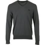 Pulls d'automne Fred Perry gris Taille M look fashion pour homme 