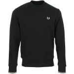 Sweats à col rond Fred Perry noirs à col rond Taille XS pour homme 