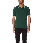 Polos d'automne Fred Perry verts Taille S look fashion pour homme 