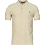 Polos Fred Perry beiges Taille XL pour homme 