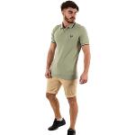 Polos Fred Perry verts Taille S look fashion pour homme 
