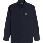 Chemises oxford Fred Perry bleu marine Taille XXL look casual 