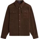 Chemises Fred Perry marron éco-responsable Taille L look casual pour homme 
