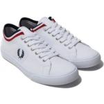 Baskets Fred Perry blanches en toile en toile Pointure 44 look casual pour homme 
