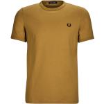 T-shirts Fred Perry jaunes Taille XS pour homme en promo 