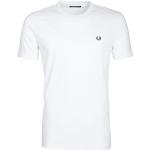 T-shirts Fred Perry blancs Taille 3 XL pour homme 