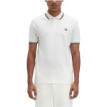 Polos Fred Perry beiges à rayures à rayures Taille XXL classiques pour homme 