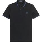 Polos Fred Perry noirs Taille L classiques pour homme 
