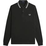 Polos Fred Perry verts à rayures à rayures Taille XS classiques 