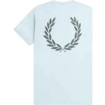 T-shirts Fred Perry bleus Taille XL pour femme 