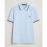 Fred Perry Twin Tipped Polo Shirt Light Smoke