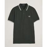 Fred Perry Twin Tipped Polo Shirt Night Green
