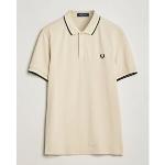 Fred Perry Twin Tipped Polo Shirt Oatmeal
