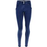 FREDDY WR.UP Jeggings Push up WR.UP® Coupe Skinny en Coton Biologique, Jeans Sombre-Coutures Le Ton, Small