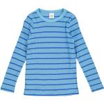 Fred'S World By Green Cotton Alfa Stripe L/S T T-Shirt, Bunny Blue, 140 cm Garçon