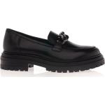 Chaussures casual d'automne noires Pointure 41 avec un talon entre 3 et 5cm look casual pour femme 