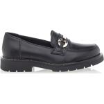 Chaussures casual noires Pointure 35 avec un talon jusqu'à 3cm look casual pour enfant en promo 