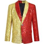 Vestes de blazer rouges à sequins lavable à la main look fashion pour garçon de la boutique en ligne Amazon.fr 