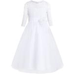 Robes de soirée blanches en dentelle à motif papillons Taille 14 ans look fashion pour fille de la boutique en ligne Amazon.fr 