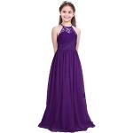 Robes de soirée violettes en dentelle Taille 10 ans look fashion pour fille de la boutique en ligne Amazon.fr 