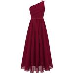 Robes de demoiselle d'honneur rouge bordeaux en mousseline Taille 10 ans look fashion pour fille de la boutique en ligne Amazon.fr 