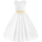 Robes de soirée blanches à fleurs en satin à motif papillons Taille 6 ans look fashion pour fille de la boutique en ligne Amazon.fr 