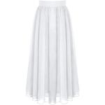 Jupes fluides blanches en mousseline Taille 14 ans look fashion pour fille de la boutique en ligne Amazon.fr 