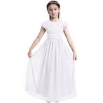 Robes plissées blanches en mousseline Taille 10 ans look fashion pour fille de la boutique en ligne Amazon.fr 