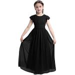 Robes plissées noires en mousseline Taille 14 ans look fashion pour fille de la boutique en ligne Amazon.fr 