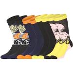 Chaussettes fantaisie noires Dragon Ball Son Goku lot de 4 Taille 4 ans look fashion pour garçon en promo de la boutique en ligne Amazon.fr 