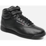 Chaussures Reebok Freestyle noires en cuir en cuir Pointure 37 pour femme en promo 