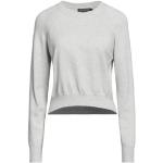 Pullovers French Connection gris clair en viscose à manches longues à col rond Taille XL pour femme 
