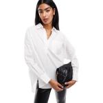 Chemises French Connection blanches en popeline col italien Taille XS classiques pour femme en promo 