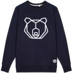 Sweats à col rond bleus à motif ours à col rond Taille XL classiques pour homme en promo 