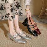 Chaussures montantes grises look fashion pour femme 