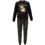 Pyjamas en polaires noirs en polyester Mickey Mouse Club Minnie Mouse Taille XS look fashion pour femme 
