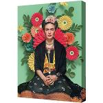 Tableaux verts Frida Kahlo 